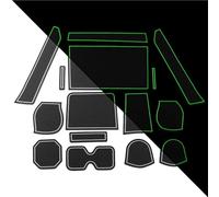 Sellador de Puertas Pegatinas Decorativas Goma Antideslizantes para Portavasos Coche Almohadillas Hueco Puerta para Suzuki para IGNIS(Bianco)