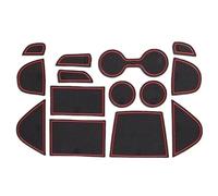 Sellador de Puertas Pegatinas Decorativas Goma Antideslizantes Portavasos Coche Almohadillas Hueco Puerta para Mazda 3 2014 2015 2016