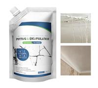 Sellador de reparación de fracturas de hormigón - Pegamento de sellador, adhesivo de hormigón | 500g Sellador impermeable de secado rápido autonivelante para techo, pared, calzada, sótano, relleno de