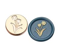 Sellador de sello serie de flores sello ceras ajo latón para scrapbooking invitaciones decoración latón sello cera serie flor cera para tarjetas decoraciones
