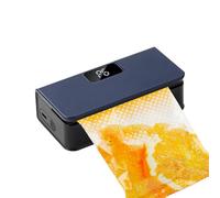 Sellador de vacío de mano, portátil, recargable, pantalla digital | Máquina eléctrica portátil para sellar - para casa, cocina, restaurante, snacks, patatas fritas, cereales, frutas, verduras, comidas