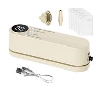 Sellador de vacío Máquina selladora de vacío portátil - Sellador de sellador SEALDERAL,Herramienta de sellado de preservación al vacío fuerte de succión versátil para bocadillos vegetales