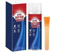 Sellador En Aerosol Impermeable for Reparación De Fugas, Revestimiento Sellador De Techos, Relleno De Grietas En Paredes, Líquido De Fugas De 100 Ml Con Cepillo for Azulejos(Transparent,1Pc)