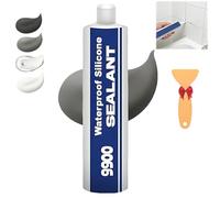 Sellador estructural superadhesivo multiusos, adhesivo impermeable 9900, sellador impermeable 9900, sellador de unión multisuperficies 9900 (Gray)