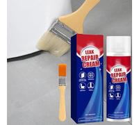 Sellador Fugas Agua, Spray Sellador Impermeable Reparador De Fugas, Liquid De Reparación De Fuga A Prueba De Agua, Con Brocha, Para El Espacio De Pared Exterior Funciona En La Mayoría