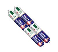 Sellador impermeable de silicona 9900, 2 piezas, solución permanente para grietas de techo y pared, sellador exterior impermeable de silicona resistente al calor, resistente al desgarro y a