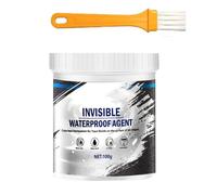 Sellador impermeable - Pintura selladora transparente 100g/450g | Agente antifugas de reparación transparente para techos y pasillos, ducha, jardín, baño, terrazas, ventana, subs