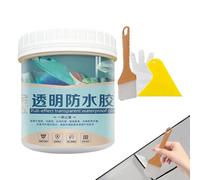 Sellador Impermeable Transparente - Recubrimiento Impermeable Transparente Invisible | 300 G De Adhesivo Anti-lok Para Techo Y Baño | Glue De Sellado De Pared Exterior | Agente De Reparación De Grieta