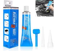 Sellador Juntas para Motores, Pasta de Juntas Motor, Silicona Negra, Pegamento Alta Temperatura, Resistencia a Altas Temperaturas, Adecuado para Carrocerías, Ventanas, Techos y Otros Componentes,70ML