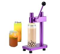 Sellador Manual de la Lata, máquina del vacío de la Prensa de la Mano para los latas de 55m m, hasta 6.69 Altura, refresco de café del Jugo de la Cerveza del Sello, diseño portátil del cacto, Verde
