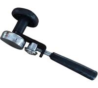 Sellador manual de latas de acero inoxidable para tapas de 55 mm, herramienta selladora de tarros de mano para conservación de alimentos, dispositivo de conservas de cocina (negro)