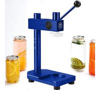 Sellador manual de latas, equipo de mesa a prueba de fugas para embalaje de bebidas y especias, herramienta compacta para uso doméstico y pequeño negocio