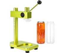 Sellador manual de latas para botellas y tarros de PET, sellado seguro para uso comercial y doméstico