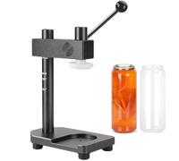 Sellador manual de latas para botellas y tarros de PET, sellado seguro para uso comercial y doméstico