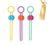 Sellador Multiusos con Cierre para Bolsas de Alimentos y Organizador de Cables, Máquina Selladora Desmontable, Set de Bridas (3PCS+A, long15cm)