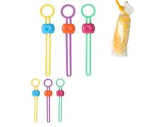 Sellador Multiusos con Cierre para Bolsas de Alimentos y Organizador de Cables, Máquina Selladora Desmontable, Set de Bridas (6PCS+B, long15cm)