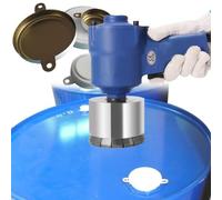 Sellador neumático de tapa de tambor, herramienta de crimpado accionada por aire para un cierre seguro del barril en aplicaciones industriales