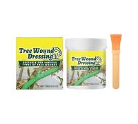 Sellador para cortar árboles, vendaje para plantas, 100 g, corteza de árbol, cierre de heridas con cepillo, para arbustos, troncos de plantas, corteza dañada, jardín, parque, paisaje, guardería