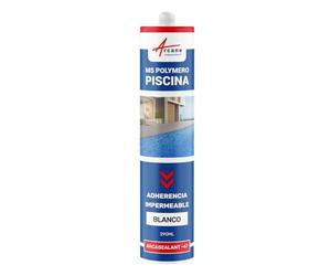 Sellador para piscinas, constructores de piscinas, spa, centros de bienestar - ARCASEALANT - 47-290 ml x 1 Blanco - ARCANE INDUSTRIES