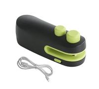 Sellador pequeño | Sellador de bolsas recargables con cortador e imán - sellador de aspiradora de fuego portátil 2 bolsas de sello térmico de chip, bolsas PP Snack