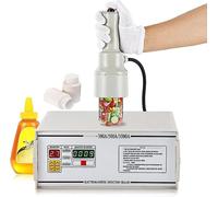 Sellador por inducción, máquina de sellado electromagnético de mano para botellas de 15-50 mm con conteo, sellado de papel de aluminio para un embalaje eficiente