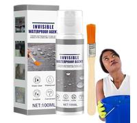 Sellador resistente al agua de 100 ml - Recubrimiento en aerosol antifugas, reparación instantánea de sellado, fuerte unión adhesiva para el mantenimiento de edificios en interiores y exteriores