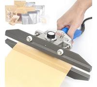 Sellador térmico para bolsas de plástico, diseño portátil de mano para almacenamiento de alimentos, ideal para bolsas de aperitivos, longitud de sellado de 200 mm