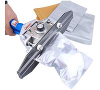 Sellador térmico portátil, sellador de crimpado de mano de 0 a 250 °C, ancho máximo de 200 a 600 mm, para papel de aluminio y bolsas de papel kraft