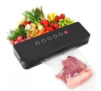 Selladora Al VacíO Multifuncional De Acero Inoxidable Con Modo HúMedo Y Seco, Indicador Led Y FuncióN Extractora Para Hogar Y Restaurante