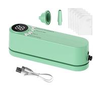 Selladora al Vacío Sin Cables - Selladora Manual Inalámbrica Para Almacenamiento De Alimentos - Herramienta Versátil De Conservación Al Vacío Con Succión Potente Para Carnes Snacks Y Polvos