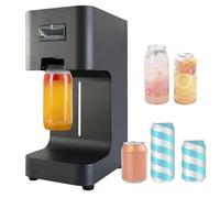 Selladora automática de latas para latas de aluminio y plástico, apta para latas de 5,1 cm de diámetro y 17 cm de altura