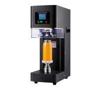 Selladora automática de latas y máquina de coser con pantalla LCD inteligente para un sellado eficiente de latas, botellas y tarros