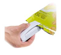 InnovaGoods® Selladora de Bolsas de Plástico y Envasadora al Vacío Doméstica, 2-en-1, Para Alimentos y Bolsas de Envasar al Vacío, Cierre Hermético para Prolongar la Conservación de Alimentos.