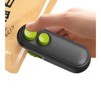 Selladora de bolsas | Pequeña máquina selladora - Selladora de bolsas portátil con diseño magnético, potencia, clip de bolsa de chip de alta eficiencia energética para familia,
