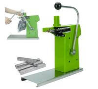 Selladora De Envases De Alimentos, Máquina Selladora De Bolsas De Plástico, 2000 Clavos En Forma De U + Diámetro Máximo De Cierre: 70 Mm, Cierra Las Bolsas De Forma Segura,Green