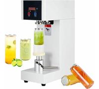 Selladora de latas comercial eléctrica Máquina automática de sellado de latas con contador inteligente para recipientes de café, leche y bebidas,ideal para embalaje de zumos de frutas