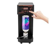 Selladora de latas comercial selladora automática de botellas for latas de 330ml,500ml,650ml,sellado rápido de 4-6s indicador LED,selladora eléctrica for restaurantes hogares(Black A)