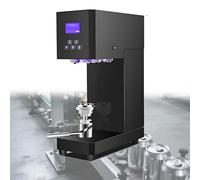 Selladora de Latas Semiautomática Máquina para Cerrar y Tapar Latas Máquina Selladora de Latas Eléctrica de 370 W Máquina Selladora Automática y Máquina Taponadora,Black