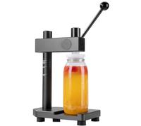 Selladora manual de latas, herramienta de cierre de vasos de aleación de aluminio, capacidad de sellado de 250-700 ml para tarros y botellas, ideal para uso doméstico y comercial