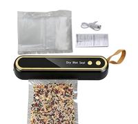 Selladores de vacío - Máquina de sellado inalámbrica portátil con 10 bolsas | Automatic Sealing Machine For Storage Meat Preservation Travel Jars Containers Canning