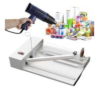 Selladores térmicos eléctricos para alimentos y cosméticos, sellador de película retráctil resistente de 12 pulgadas para envolver cajas de té y más, máquina de sellado duradera