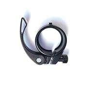 Selle de vélo en aluminium Pince avec blocage rapide Saddle Clamp 38,1 mm, noir
