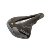 Selle Italia Lady Path Gel Flow - Sillín Bicicleta Mujer, Gel, Apto Trekking, Commuting, Carretera y E-Bike - Negro