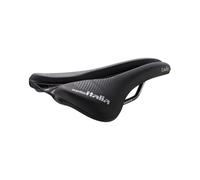 Selle Italia NOVUS Boost EVO LADY TM Superflow - Sillín de Bicicleta para Mujer, Cuadro de Manganeso y Agujero Anatómico - Talla L3, Negro