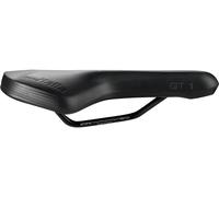 Selle Italia GT-1 - Sillín en EVA para Bicicleta Urbana, City Bike, Cuadro FEC, Máximo Confort y Ligereza, Sillín Unisex, Sistema de Bloqueo sin Uso de Adhesivos - Talla única, Negro