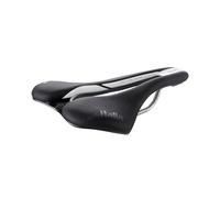 Selle Italia SLR Boost Endurance TI 316 Superflow - Sillín Bicicleta Carretera Enduro, Gravel y Viaje, Gel, Agujero Superflow, Cuadro TI 316