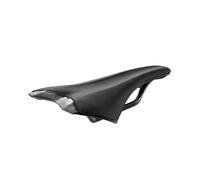 Selle Italia SLR Carbon - Sillín de Carretera de Carbono, Cubierta Handmade, Forma Neutra, Ultraligero y Cómodo - Talla S1, Negro