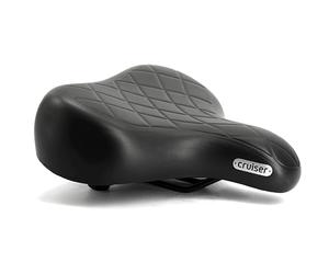 Selle Royal Cruiser, Asiento de bicicleta unisex Comfort XXL de gran tamaño | Selle Royal Royal Cruiser XXL - Sillín de gel cómodo, impermeable, rieles de acero