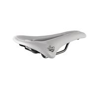 Selle San Marco ALLROAD Supercomfort Racing - Sillín Bicicleta Gravel, Bikepacking y E-Bike, Acolchado Extra Gel, Rail Xsilite - Talla L3, Gris Hielo