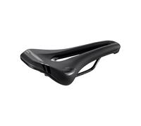 Selle San Marco Ground Dynamic - Sillín Bicicleta Off-Road, MTB, Mountain Bike, Rail Manganeso, Agujero Anatómico - Talla S3, Negro